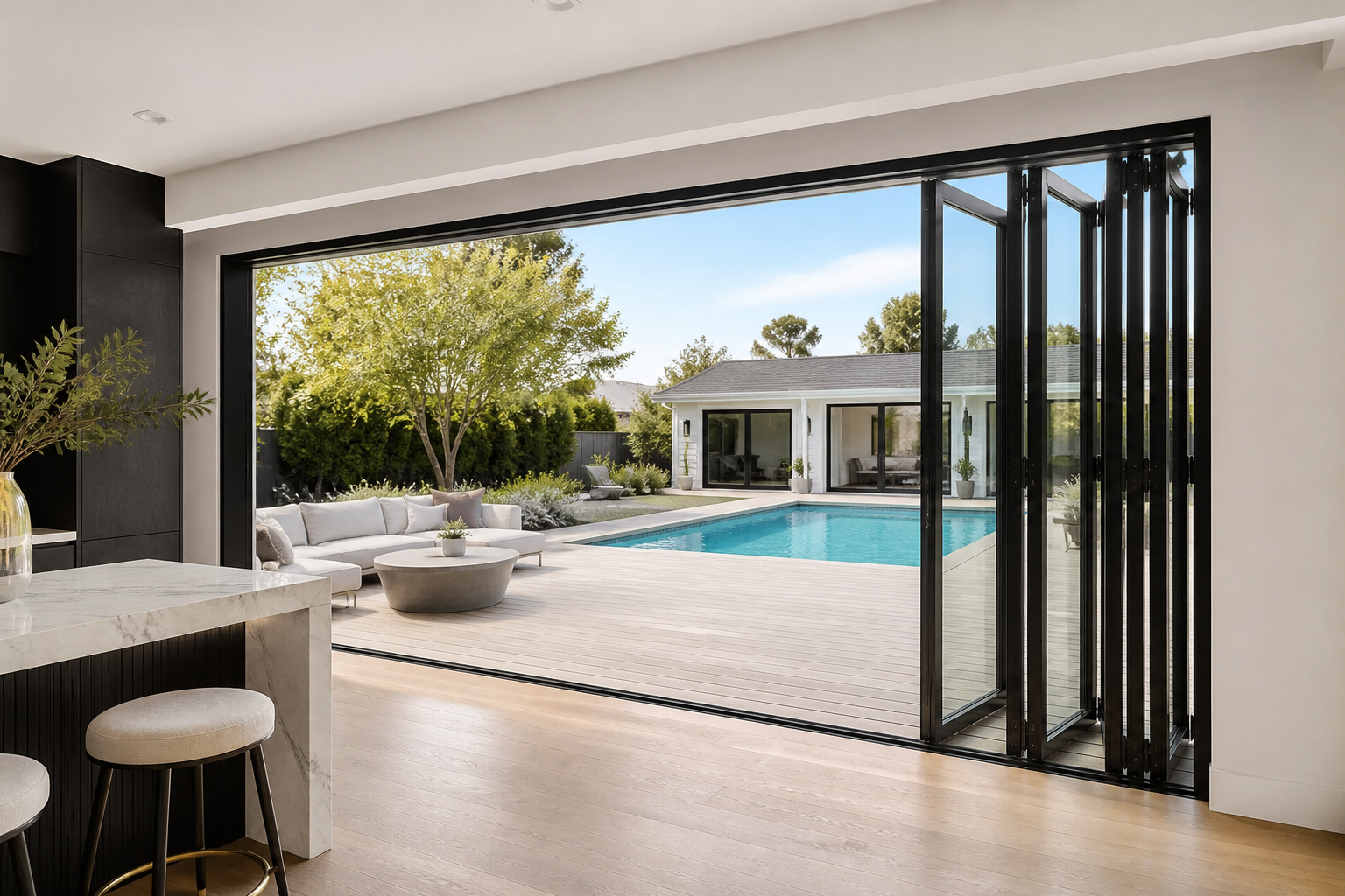 VLX 100 Bifold / Folding Door in Florida City, FL | Sightline Windows & Doors Florida City - detail 4