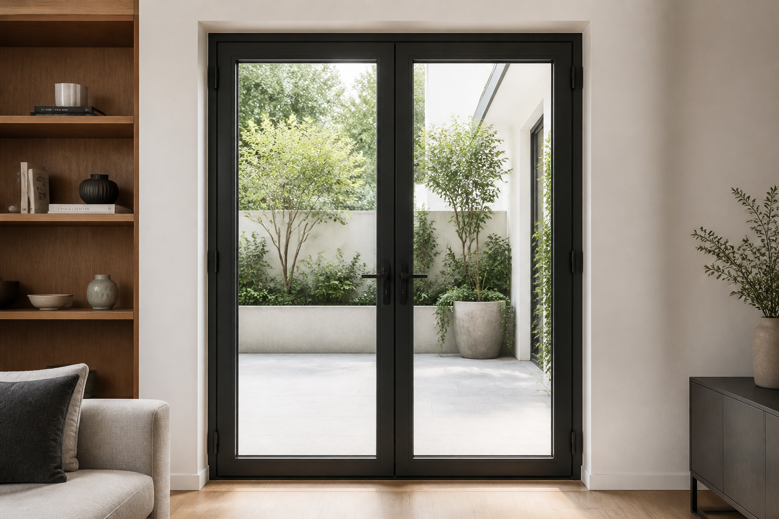 VLX 100 Double Swing / French Door in Florida City, FL | Sightline Windows & Doors Florida City - detail 6