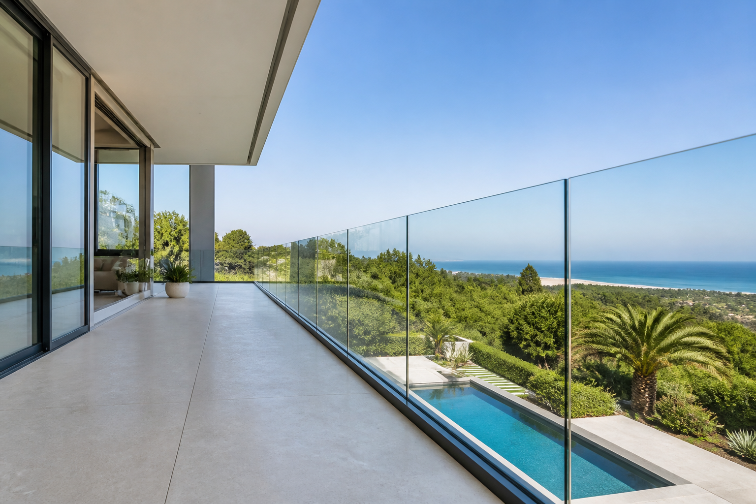 VLX 120 Glass Railing System in Florida City, FL | Sightline Windows & Doors Florida City - detail 4