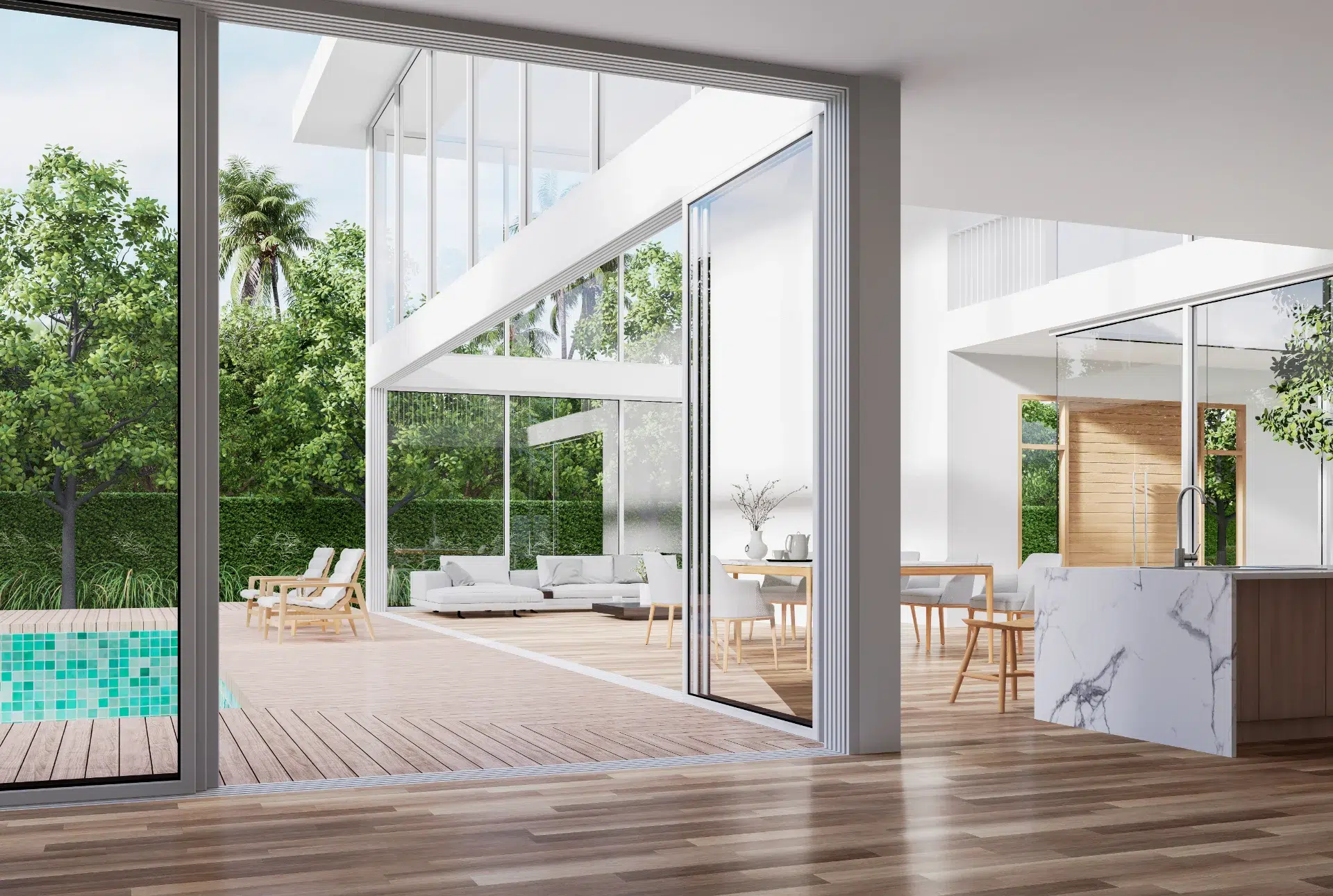 VLX 138 Panoramic Sliding Door in Florida City, FL | Sightline Windows & Doors Florida City - detail 1